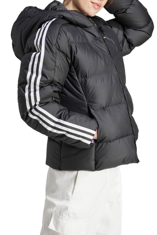Doudoune à capuche Essentials - Noir - Adidas