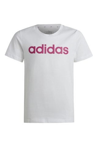 T-shirt Essentials Linear - Blanc