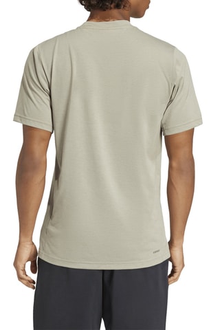 T-shirt regular d’entrainement Essentials Camo - Vert