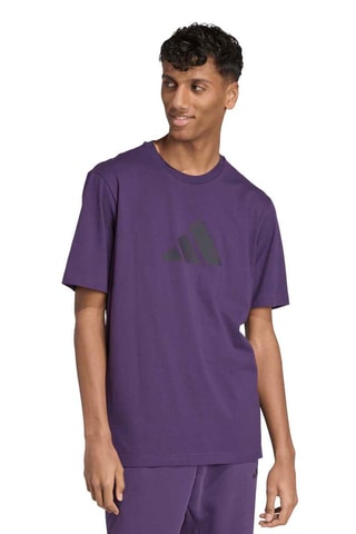T-shirt regular d’entraînement Future Icons Three Bar - Violet