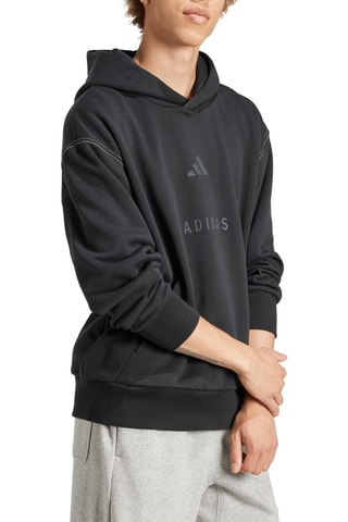 Sweat polaire à capuche All SZN - Noir