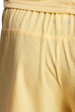 Short slim d’entraînement D4T Hr Aop - Jaune