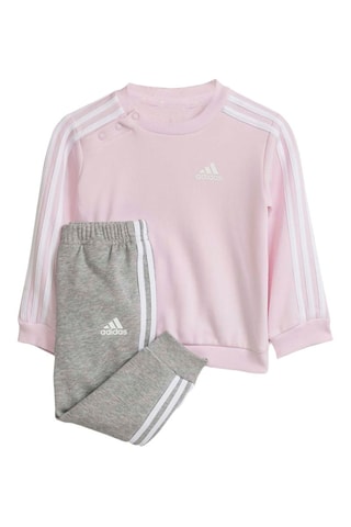 Sweat et jogging - Rose et gris chiné