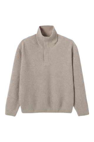 Scheerwollen Trui - Beige