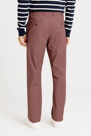Pantalón chino recto - Marrón