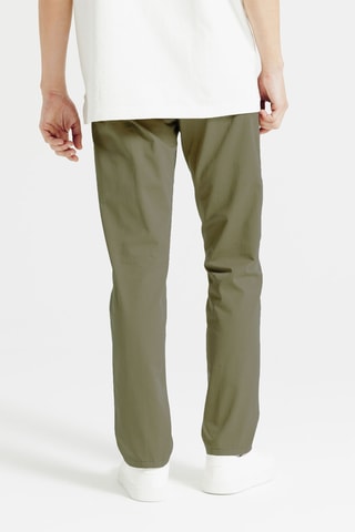 Pantalón chino recto - Caqui