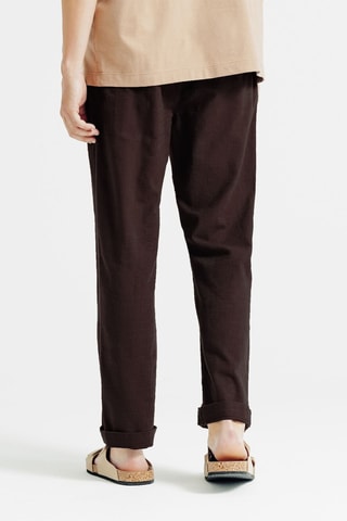 Pantalón loose - Marrón