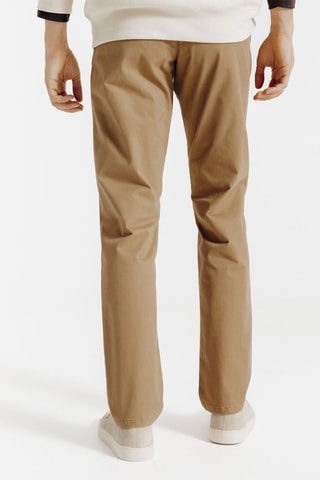 Pantalón chino regular fit - Beige