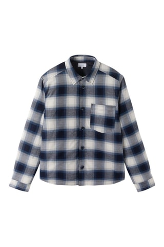 Biologisch Katoenen Jasje Regular Fit - Donkerblauw
