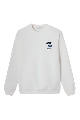 Biologisch Katoenen Sweater - Wit