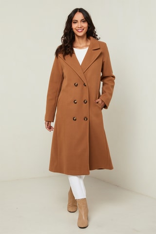 Lange Jas - Camel