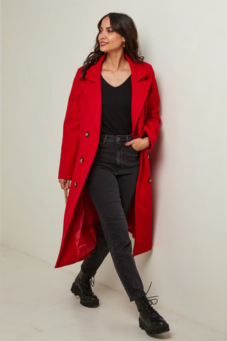 Lange Jas - Rood