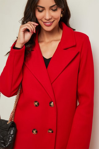 Lange Jas - Rood