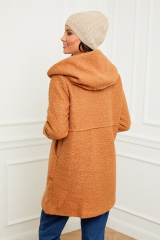 Jas met Capuchon - Camel