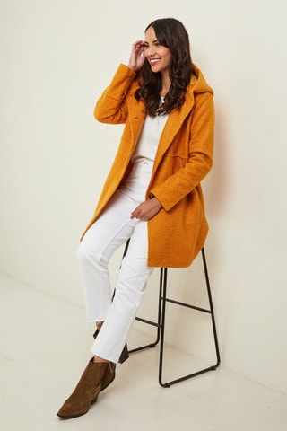 Jas met Capuchon - Oranje