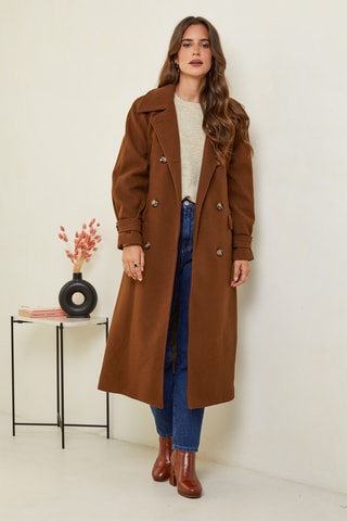 Lange Jas - Bruin