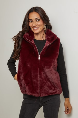Gilet sans manches - Bordeaux