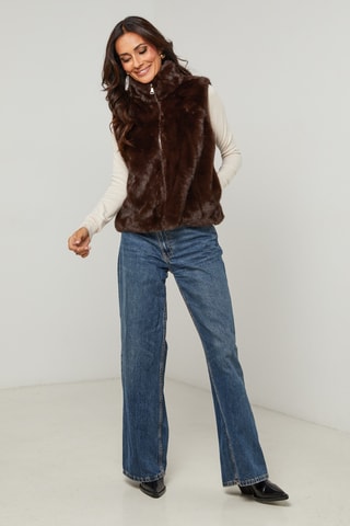 Gilet sans manches - Marron