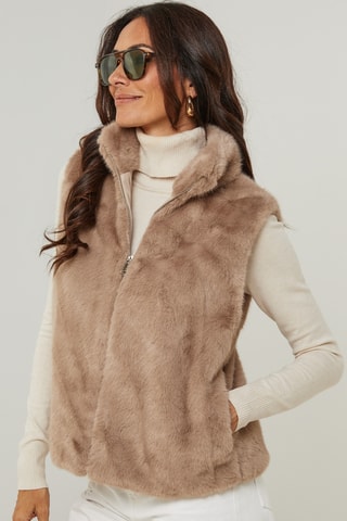 Gilet sans manches - Taupe
