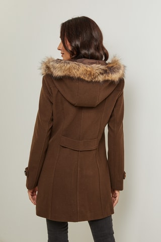Jas met Capuchon - Bruin