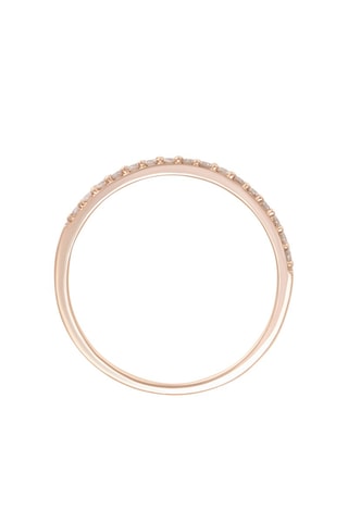Anillo - Oro rosa y diamantes