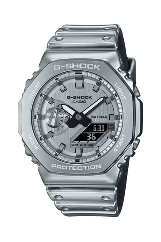 Silicone Quartz Horloge Timeless - Chronometer - Zilverkleurig