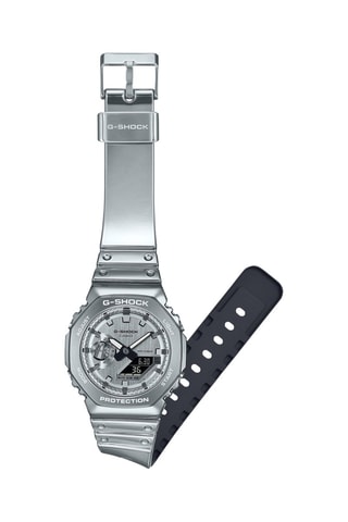 Silicone Quartz Horloge Timeless - Chronometer - Zilverkleurig