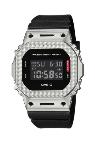 Digitaal Hars Horloge - Chronometer - Zwart en Zilverkleurig
