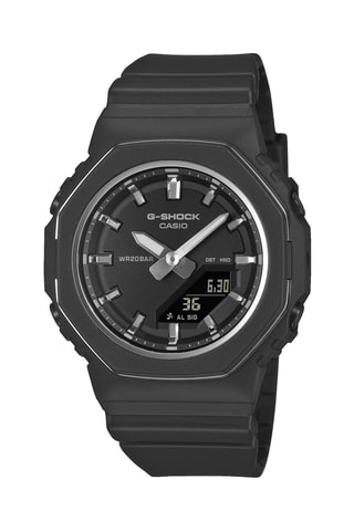 Anadigitaal Hars Horloge - Chronometer en GMT - Zwart