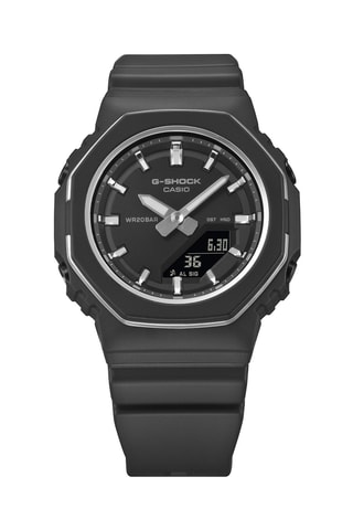 Anadigitaal Hars Horloge - Chronometer en GMT - Zwart