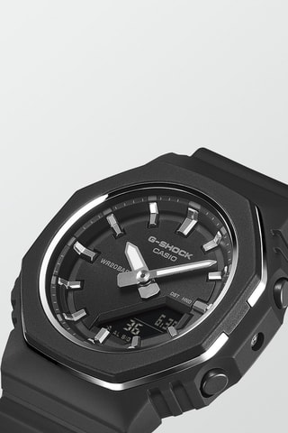 Anadigitaal Hars Horloge - Chronometer en GMT - Zwart