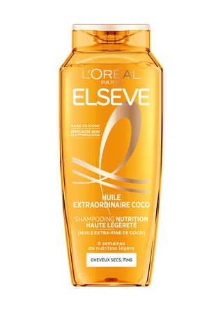 Ultra-lichte Voedende Shampoo Kokosolie - Droog en fijn haar - 250 ml 