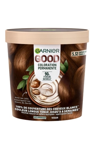Permanente Haarkleuring Good - Châtain doré cannelle 5.32 - 217 g