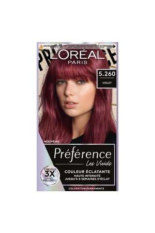 Haarkleuring Préférence - 5,260 paars