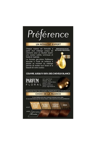 Haarkleuring Préférence - 5.25 glanzend kastanjebruin