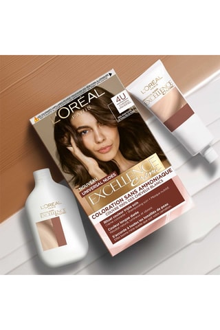 Excellence Crème Haarkleuring - N° 4 Universeel Bruin - 1035 ml - L'Oréal Paris