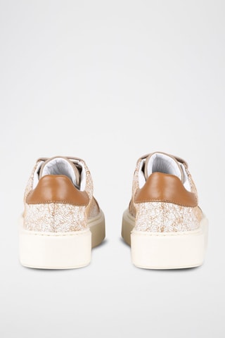 Zapatillas de piel Silana - Marrón