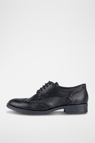 Mocasines de piel Anina - Negro