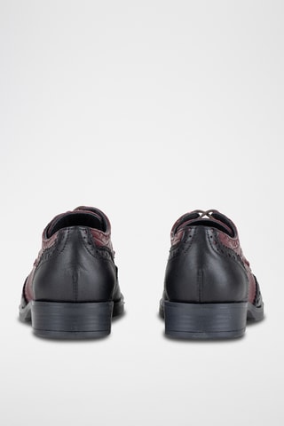 Mocasines de piel Melinina - Burdeos