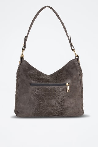 Bolso de piel Linda - Negro