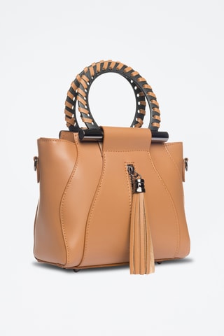 Bolso de piel Garlate - Marrón