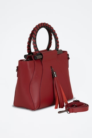 Bolso de piel Garlate - Burdeos