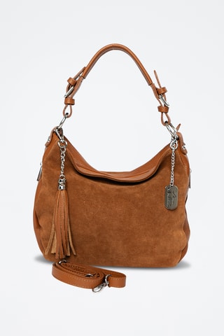 Bolso de piel Forena - Marrón