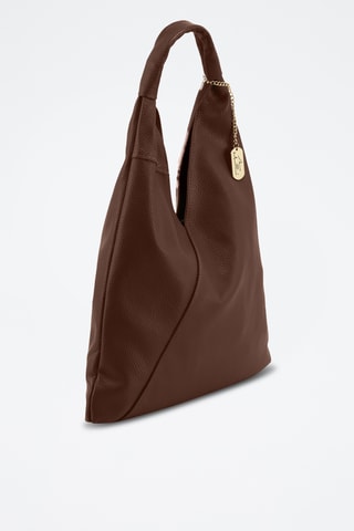 Bolso de piel Chersilina - Marrón