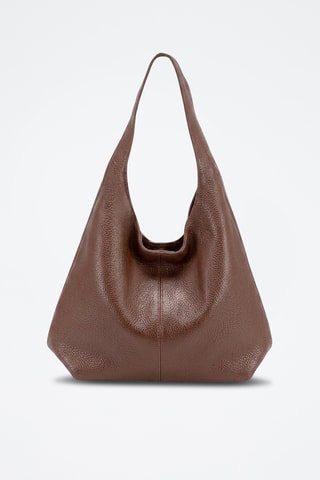 Bolso de piel Terracina - Marrón oscuro