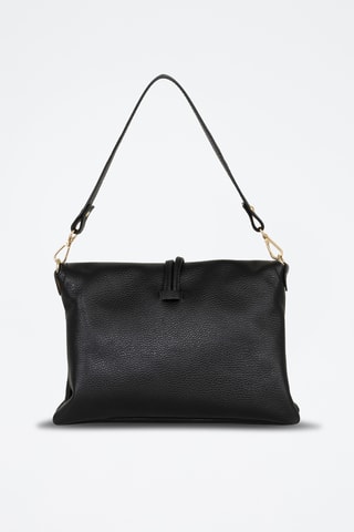 Bolso de piel Gelita - Negro