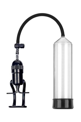 Pompe Rise Finger Grip - Transparent et noir