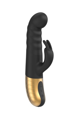 Stimulateur point G et clitoris G-Stormer - Noir - 12,5 cm