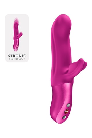 Vibratore connesso bi stronic fusion - Fucsia - 22 cm