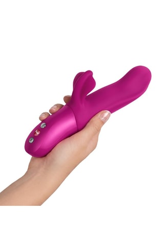 Vibratore connesso bi stronic fusion - Fucsia - 22 cm